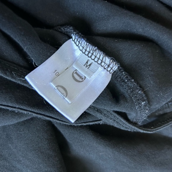 100% Cotton Black Drop Crotch Onesie Jumper labeled size medium - Picture 6 of 10